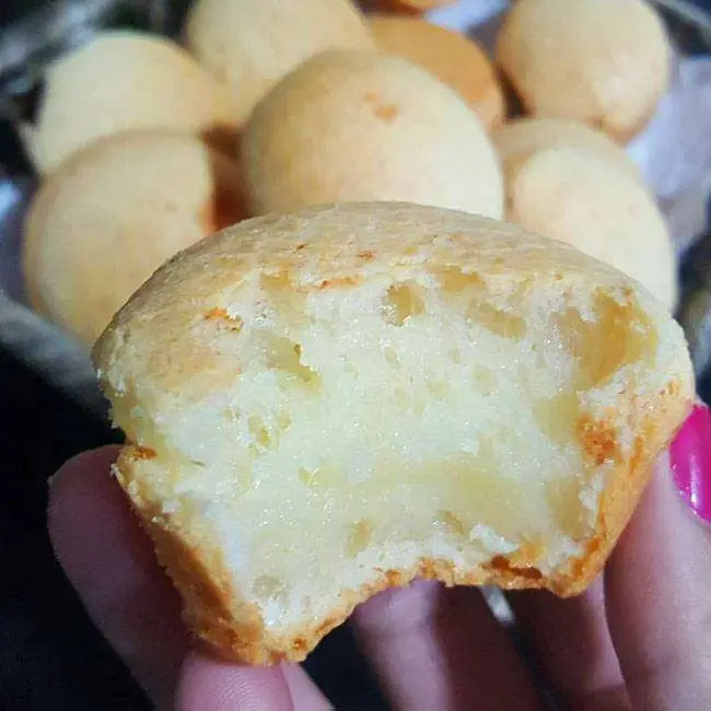 Pão de Queijo com Polvilho Doce de Liquidificador
