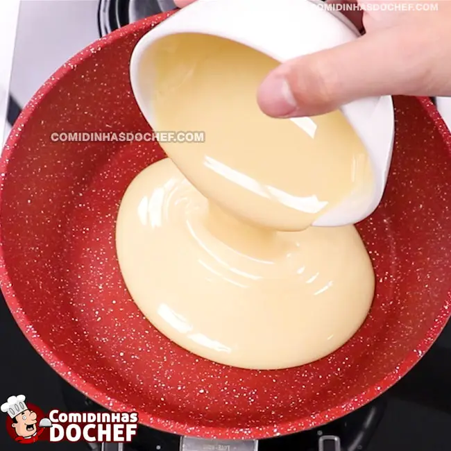 Recheio de Coco para Bolo de Aniversário - Passo 1