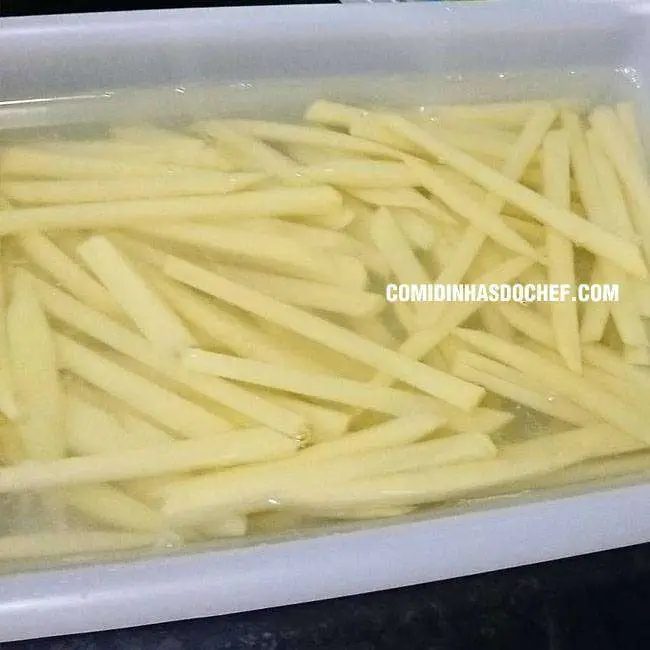 Batata Frita Sequinha - Passo 8