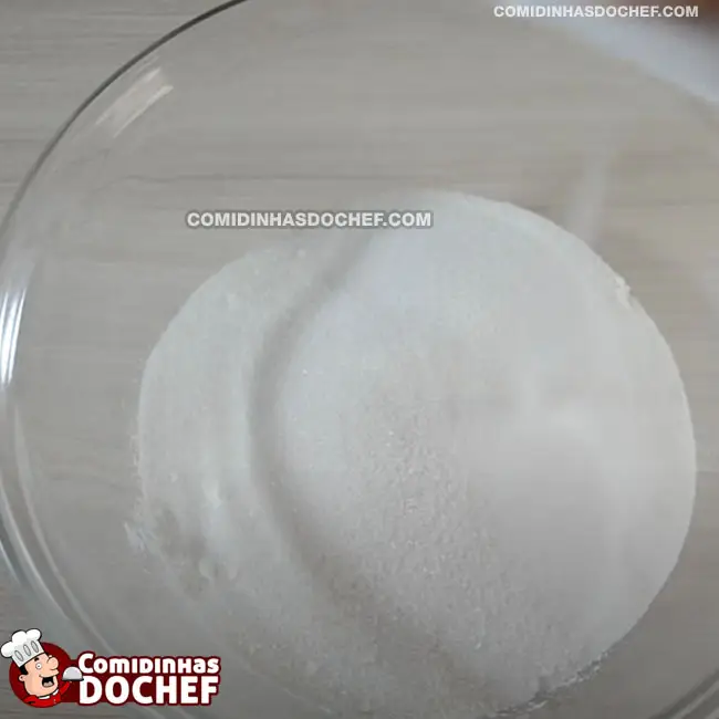 Bolinho de Chuva com Água - Passo 1