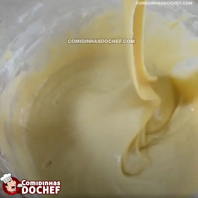Bolinho de Chuva com Água - Passo 4