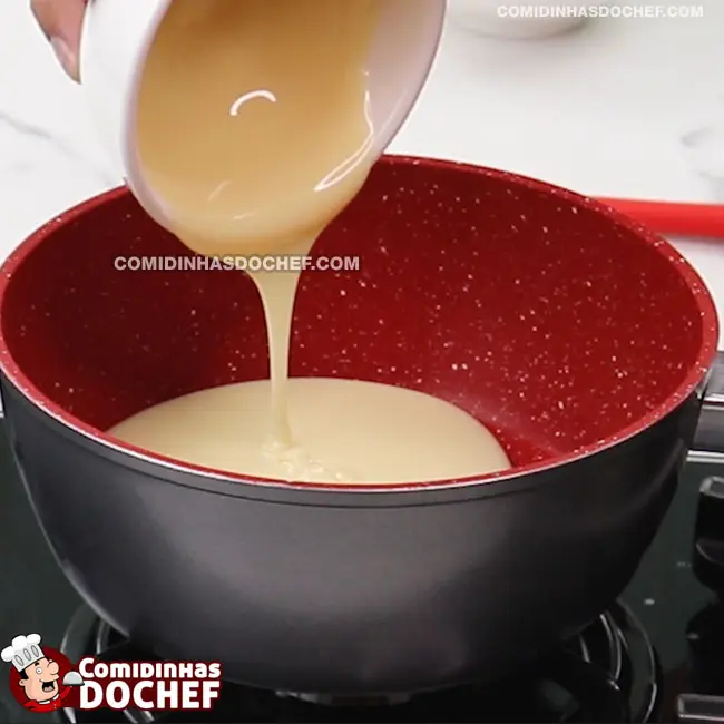 Brigadeiro Gourmet de Leite Ninho - Passo 1