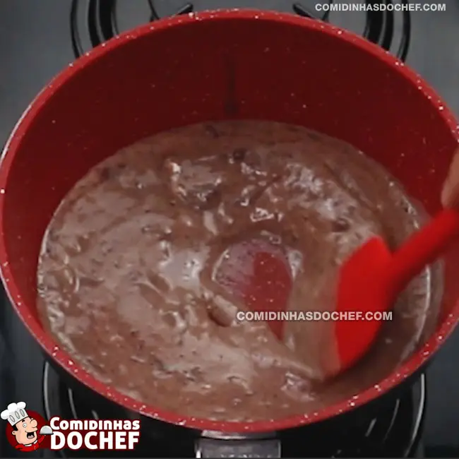 Brigadeiro SEM Manteiga - Passo 2
