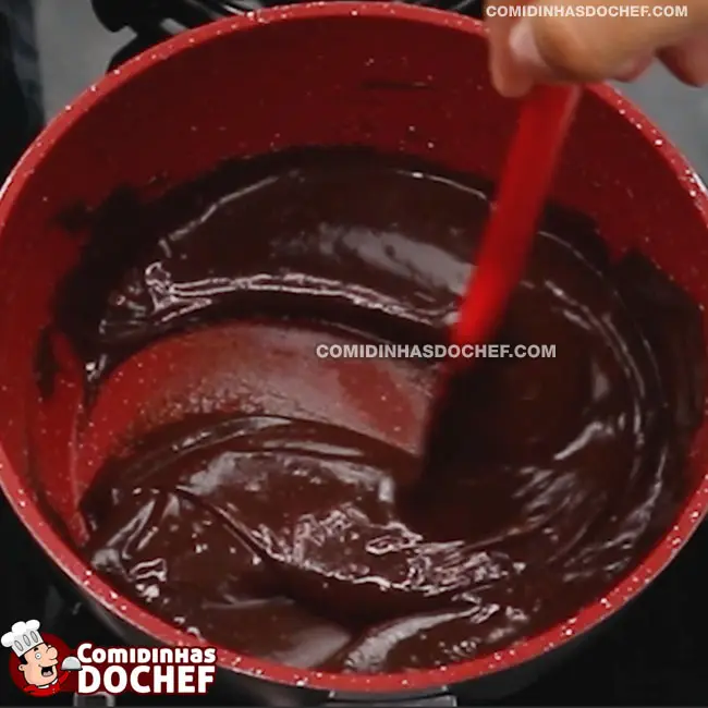 Brigadeiro com Creme de Leite - Passo 2