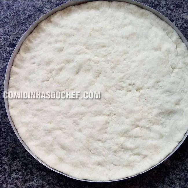 Massa de Pizza Simples - Passo 7
