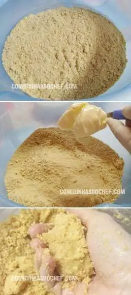 Massa de Torta Doce com Bolacha - Passo 3