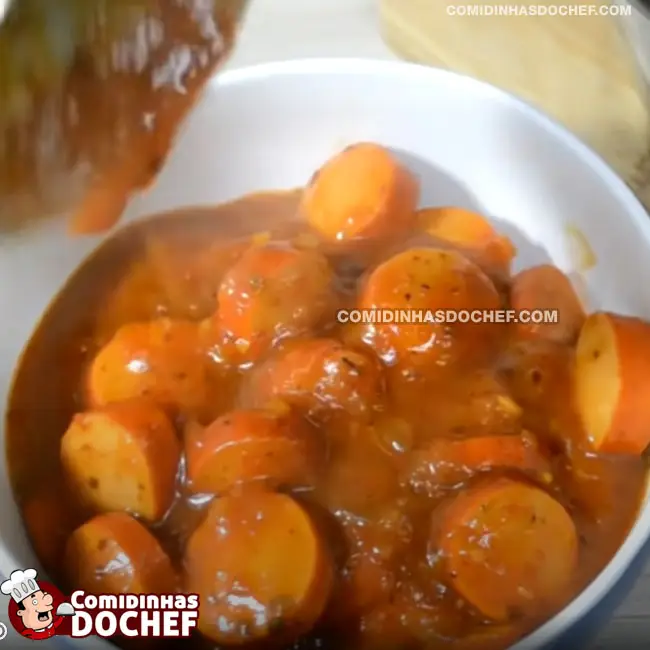 Molho de Tomate com Salsicha - Passo 11