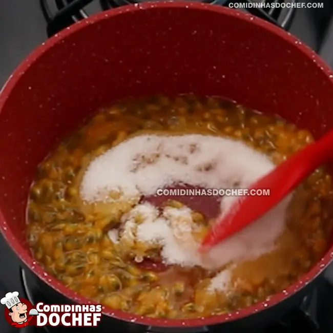 Mousse de Maracujá com Tang - Passo 2
