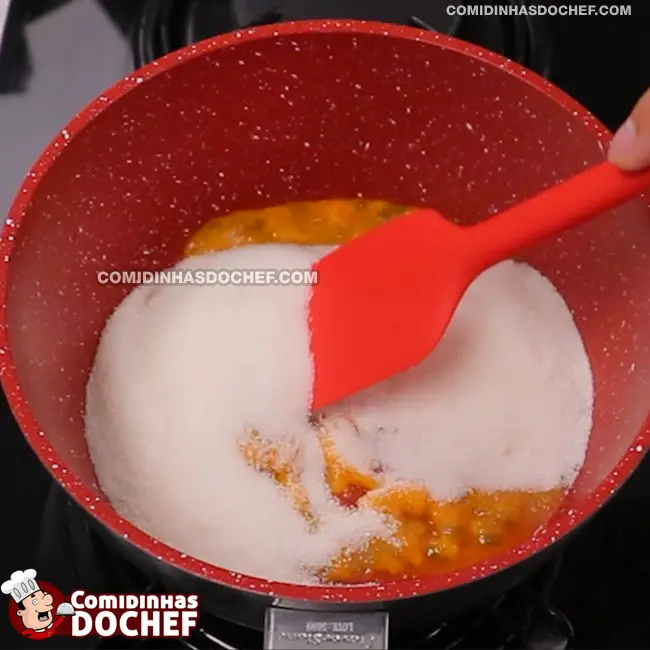 Mousse de Maracujá com a Fruta - Passo 2