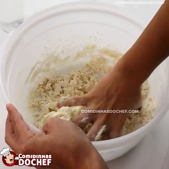 Pão caseiro com Fermento Biológico Seco 10g - Passo 4