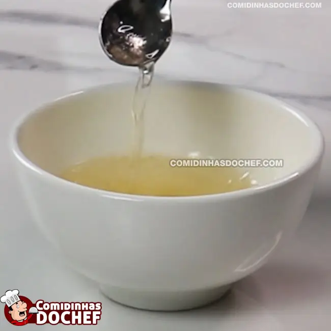 Pudim Gelado com Gelatina - Passo 1