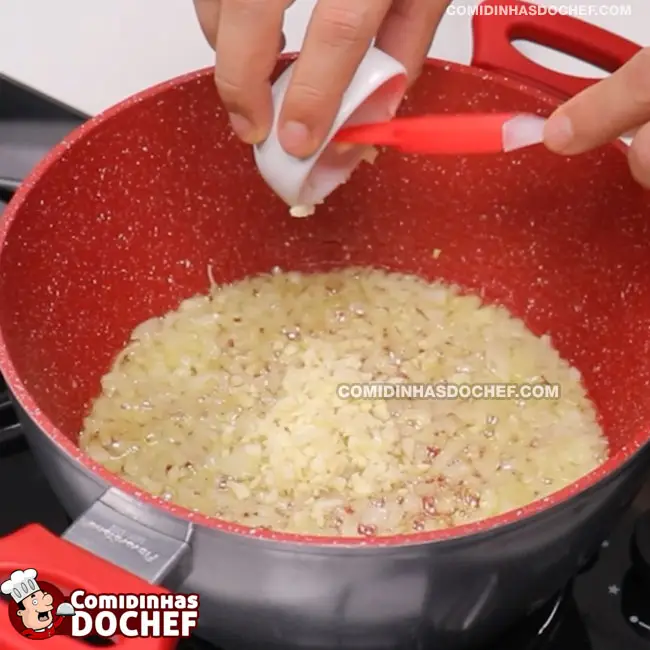 Arroz a Grega Tradicional - Passo 3