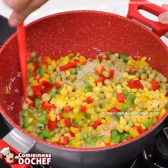 Arroz a Grega Tradicional - Passo 6