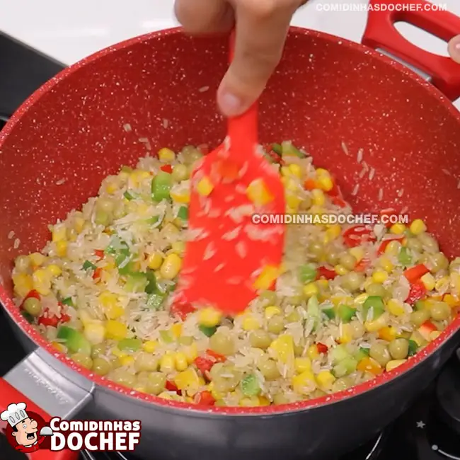 Arroz a Grega Tradicional - Passo 7