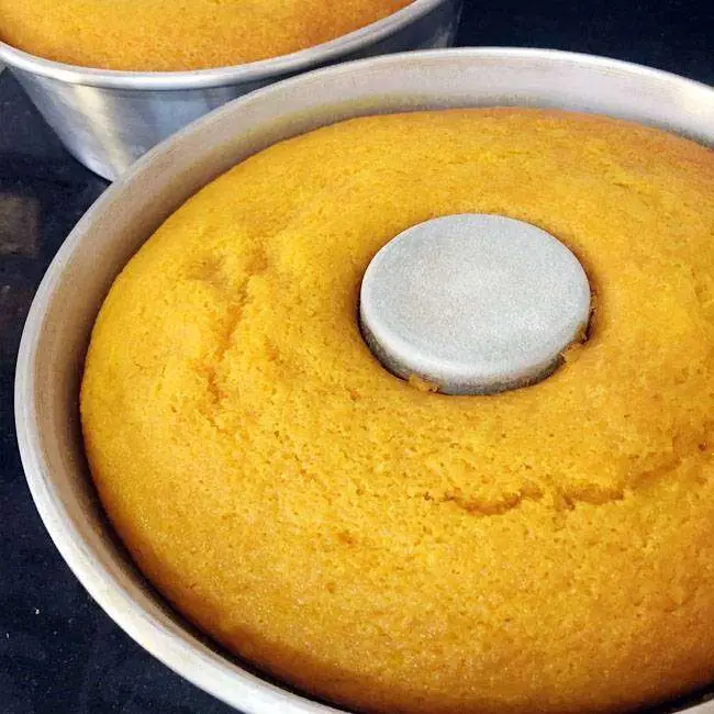 Bolo de Cenoura com Fubá