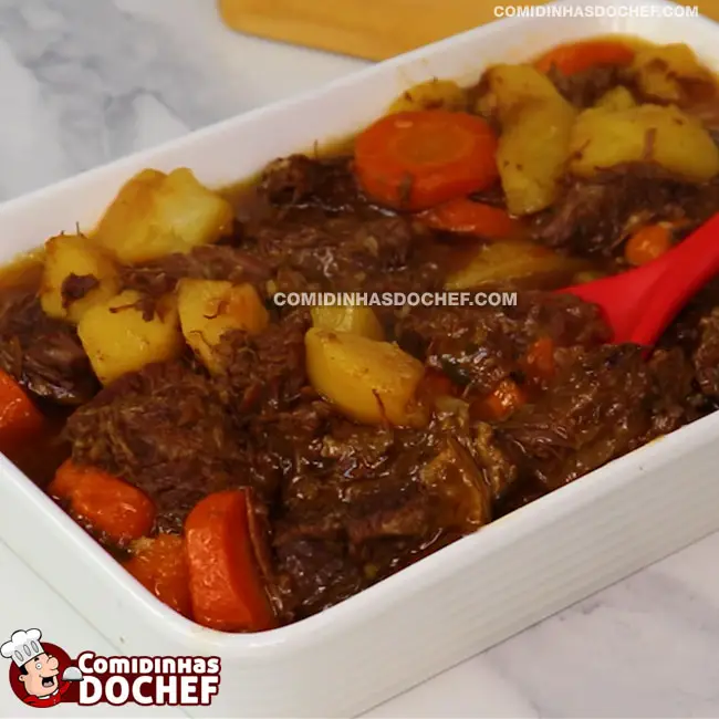 Carne de Panela com Batata e Cenoura - Passo 12