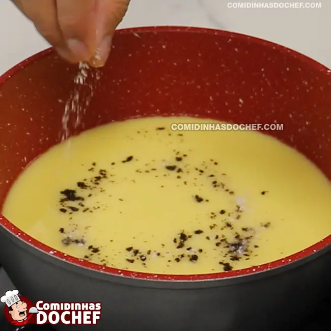 Molho Branco com Creme de Leite - Passo 5