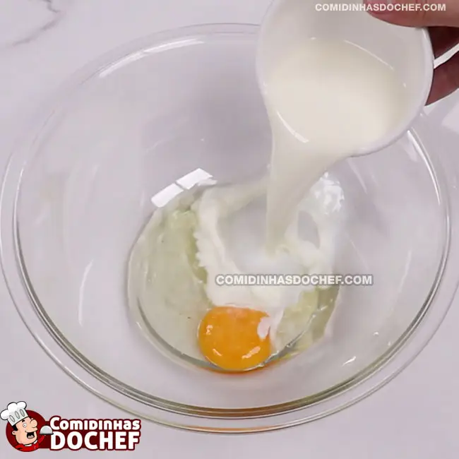 Panqueca SEM Liquidificador - Passo 1
