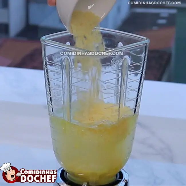 Pão de Queijo Simples - Passo 1