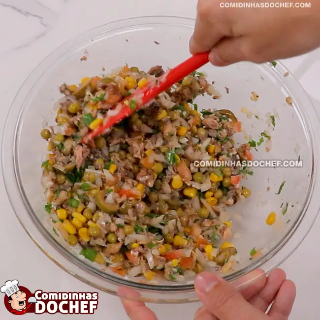 Torta de Sardinha de Liquidificador - Passo 2