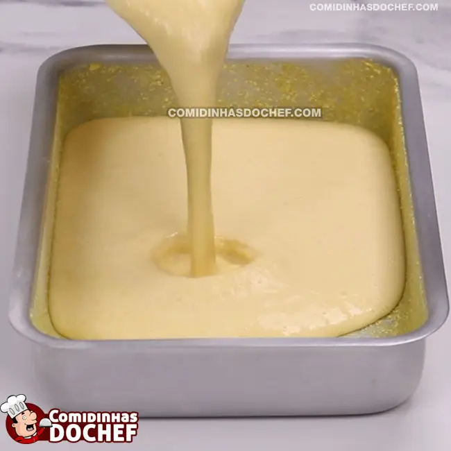 A Melhor Receita de Bolo de Milho - Passo 3