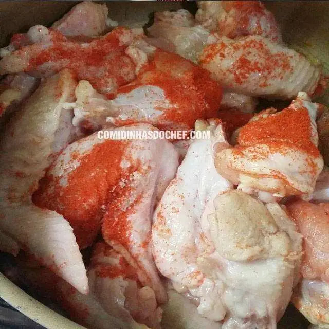 Asinha de Frango Assada - Passo 2