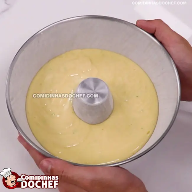 Bolo com Leite de Coco - Passo 4