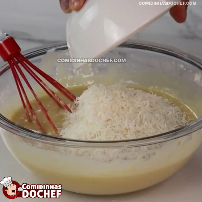 Bolo de Coco de Liquidificador - Passo 5