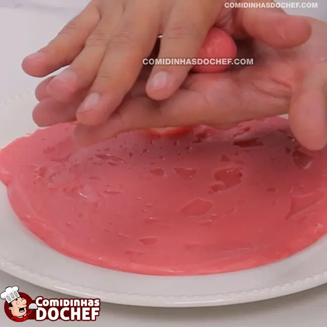 Brigadeiro de Morango - Passo 7