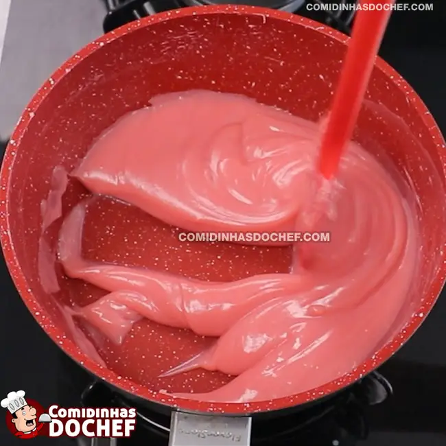 Brigadeiro de Morango - Passo 4