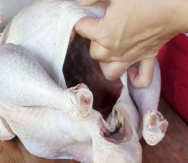 Receita de Peru de Natal - Passo 3