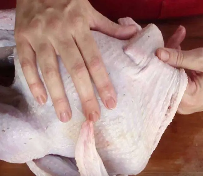 Receita de Peru de Natal - Passo 4
