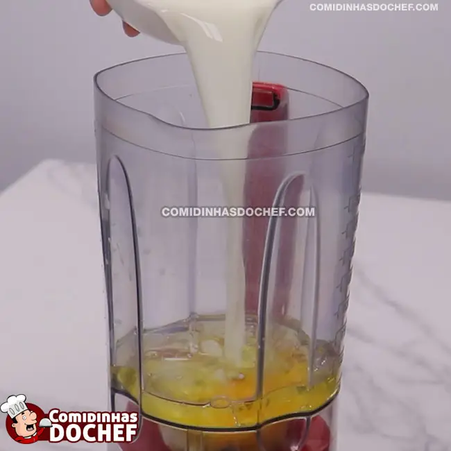 Torta de Liquidificador Simples - Passo 1