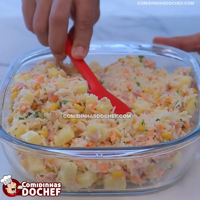 Arroz de Forno Cremoso - Passo 4