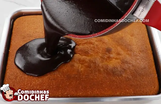 Bolo de Cenoura Fofinho de Liquidificador - Passo 4