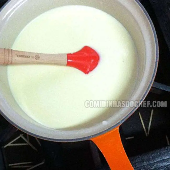 Creme de Confeiteiro para Bolo - Passo 1