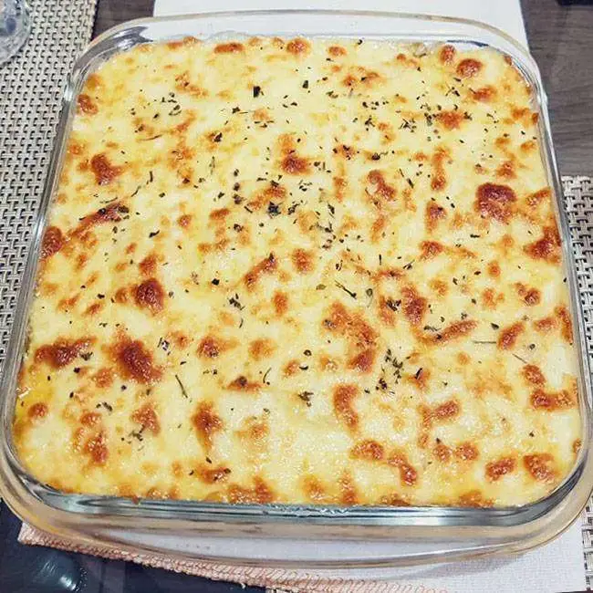 Batata Gratinada no Forno