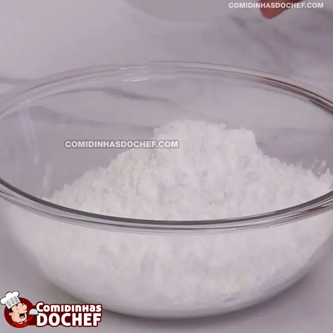 Biscoito de Leite em Pó - Passo 1
