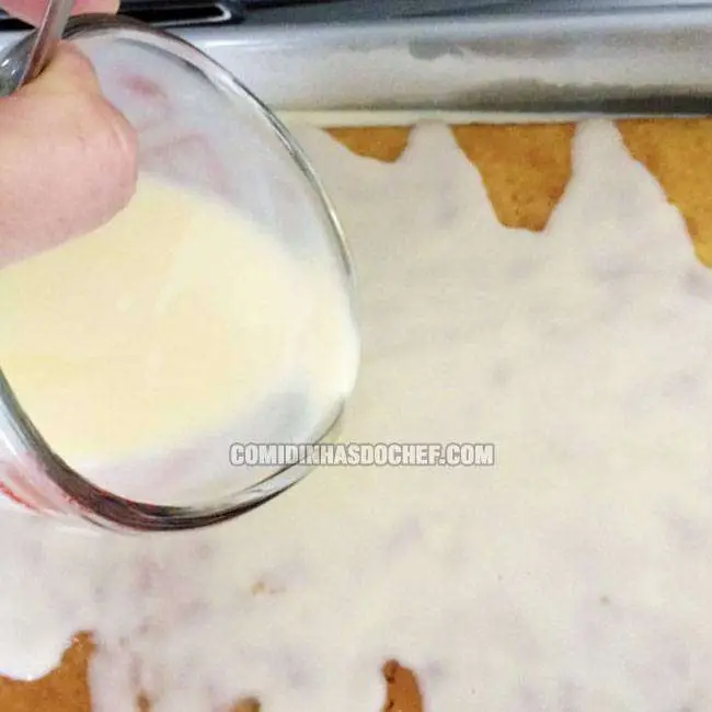 Bolo Gelado de Liquidificador - Passo 2