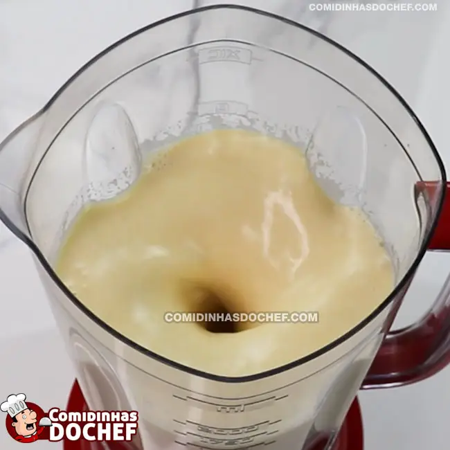 Bolo Queijadinha de Liquidificador - Passo 4