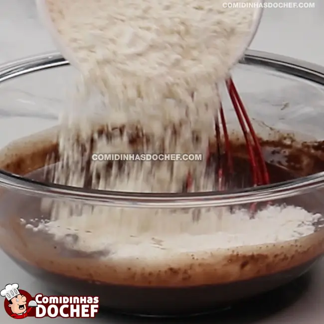 Bolo de Chocolate com Café - Passo 3
