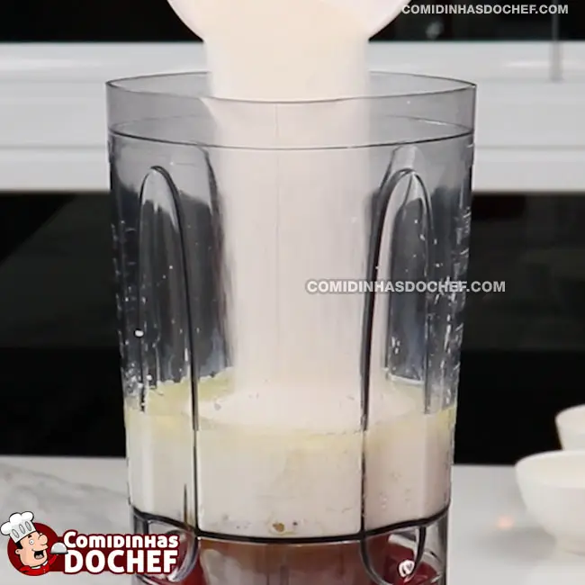 Bolo de Fubá com Erva Doce - Passo 3