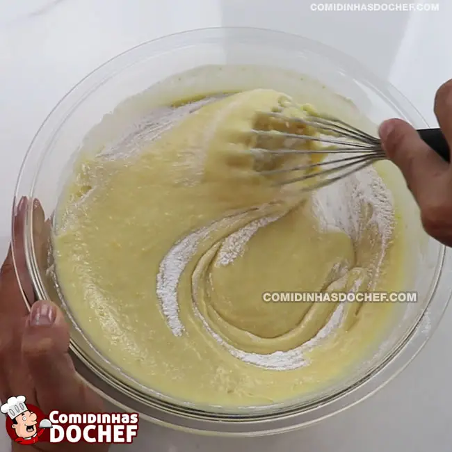Bolo de Fubá com Laranja - Passo 6