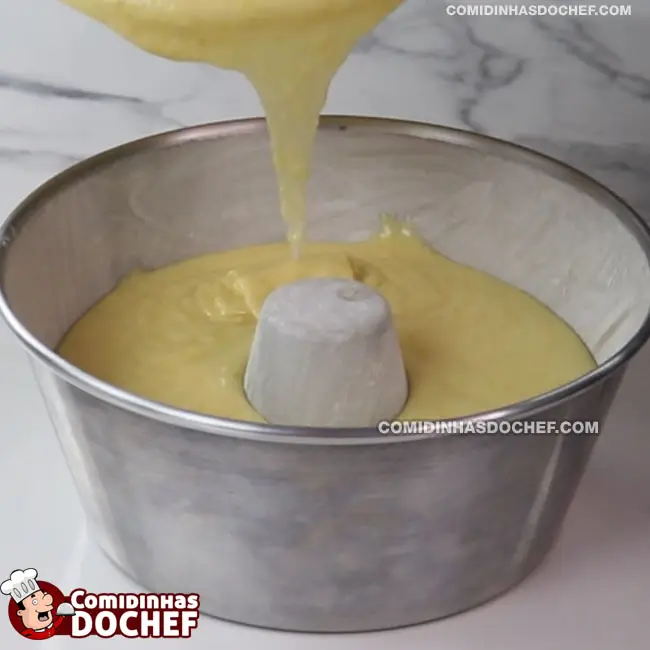 Bolo de Fubá com Laranja - Passo 7