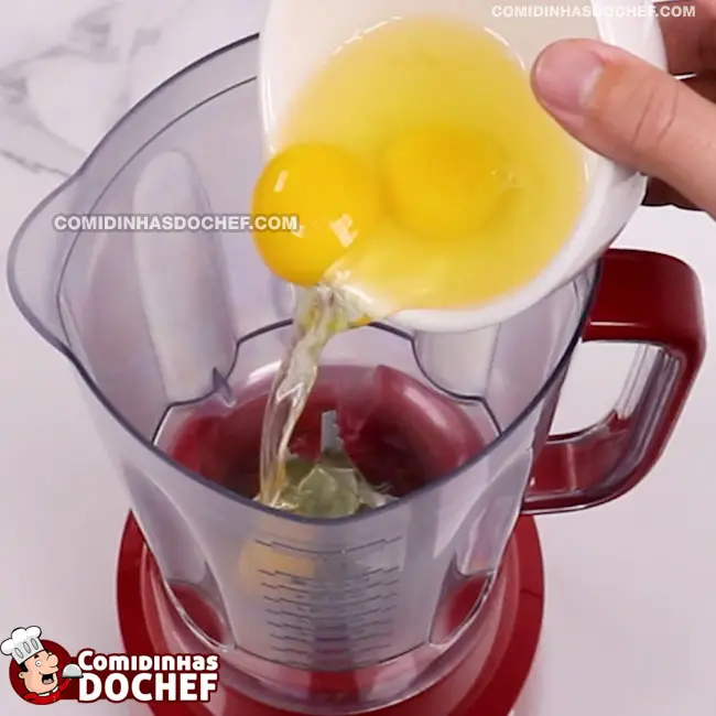 Bolo de Fubá com Laranja - Passo 2