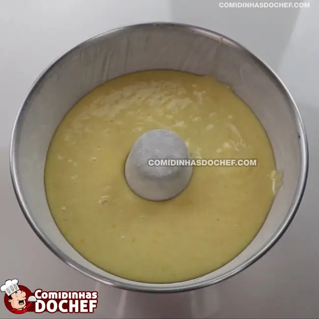 Bolo de Laranja Úmido - Passo 6