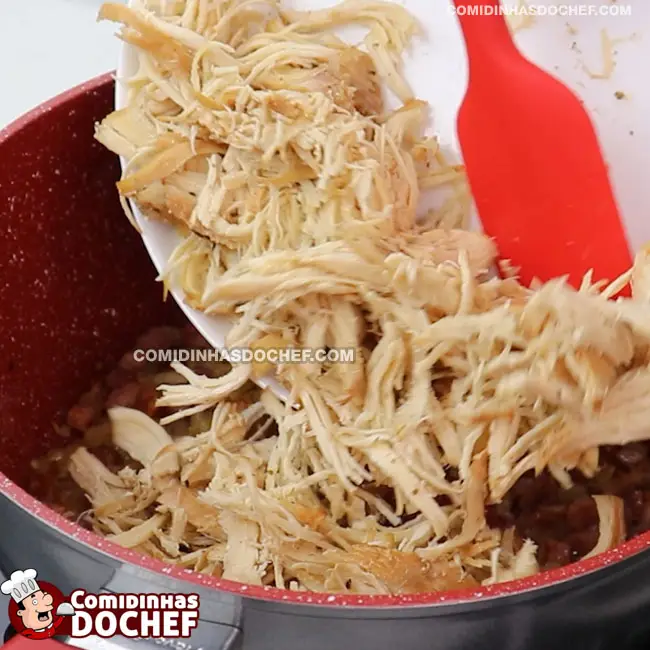 Macarrão de Forno com Frango - Passo 4