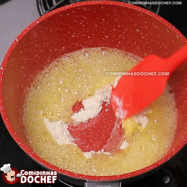 Molho Branco com Queijo - Passo 2