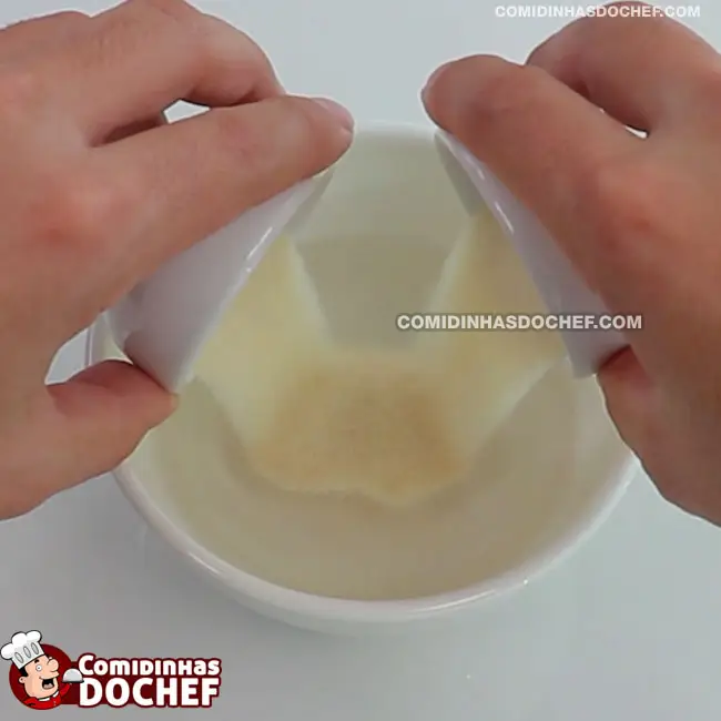 Mousse Gelado de Maracujá - Passo 1