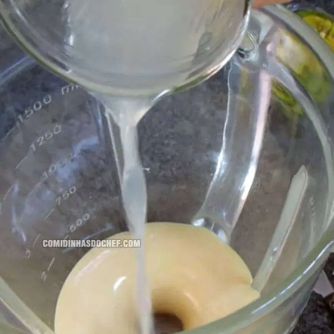 Mousse de Abacate Simples - Passo 2